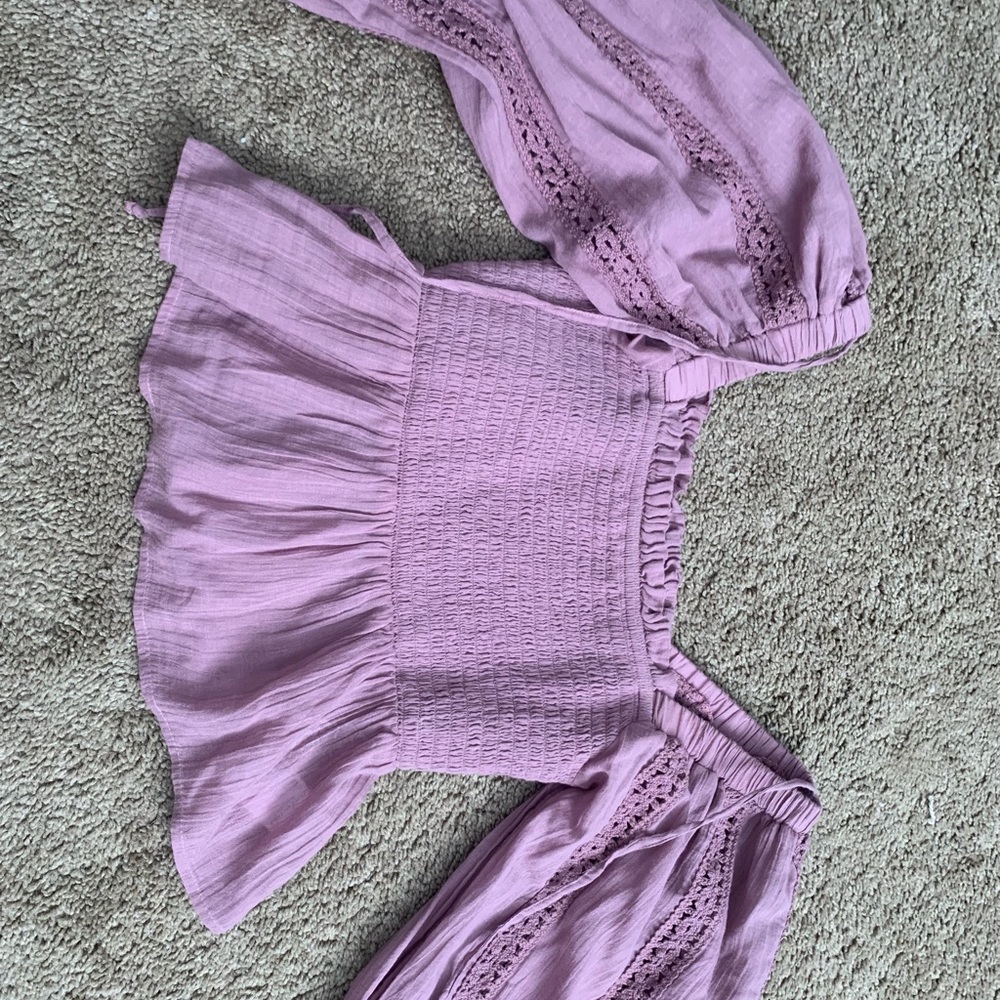 Cropped shirt